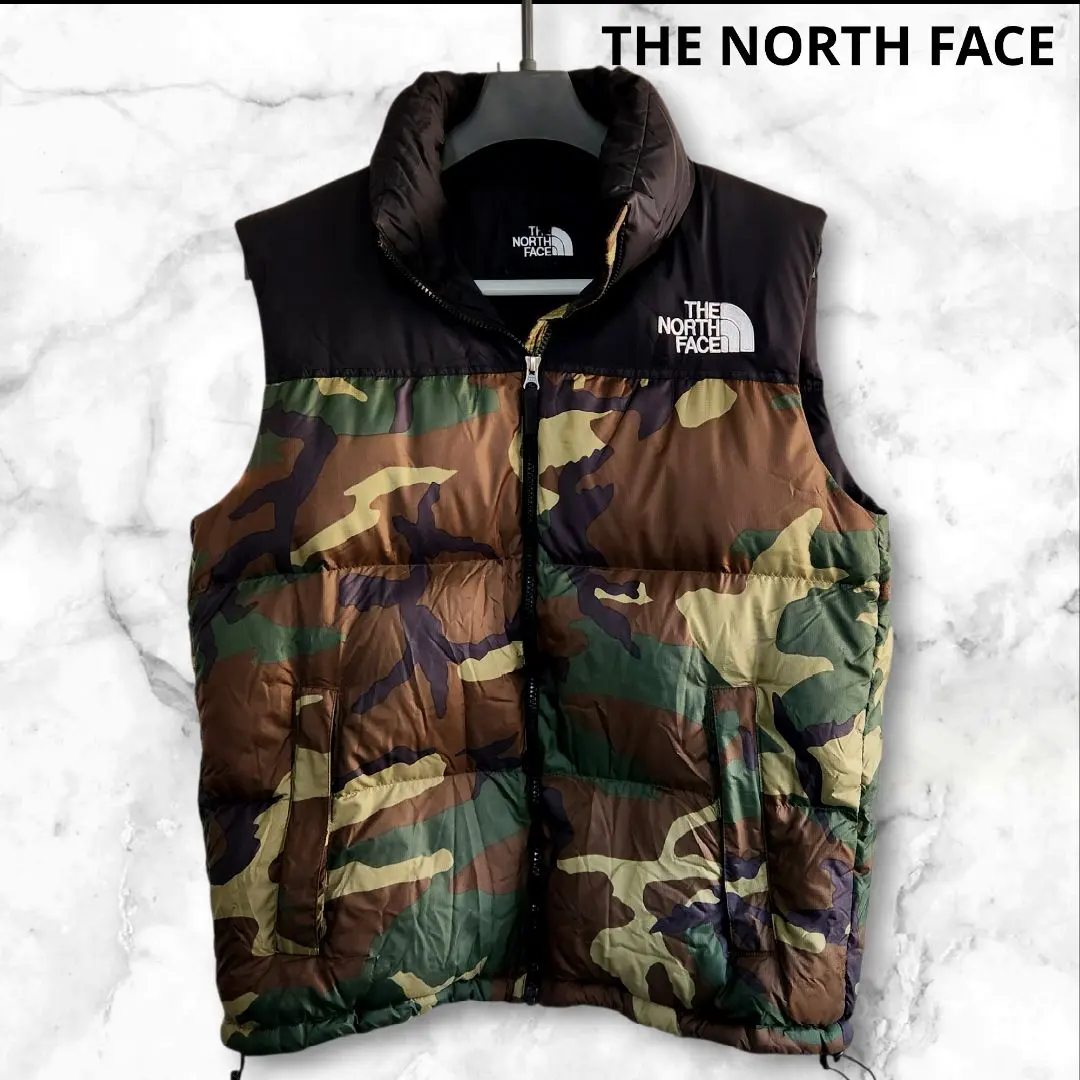 じ*う様 THE NORTH FACE カモフラージュ ダウンベスト Mサイズ 2025年最新】ノースフェイス ダウンベスト 迷彩の人気アイテム - メルカリ
