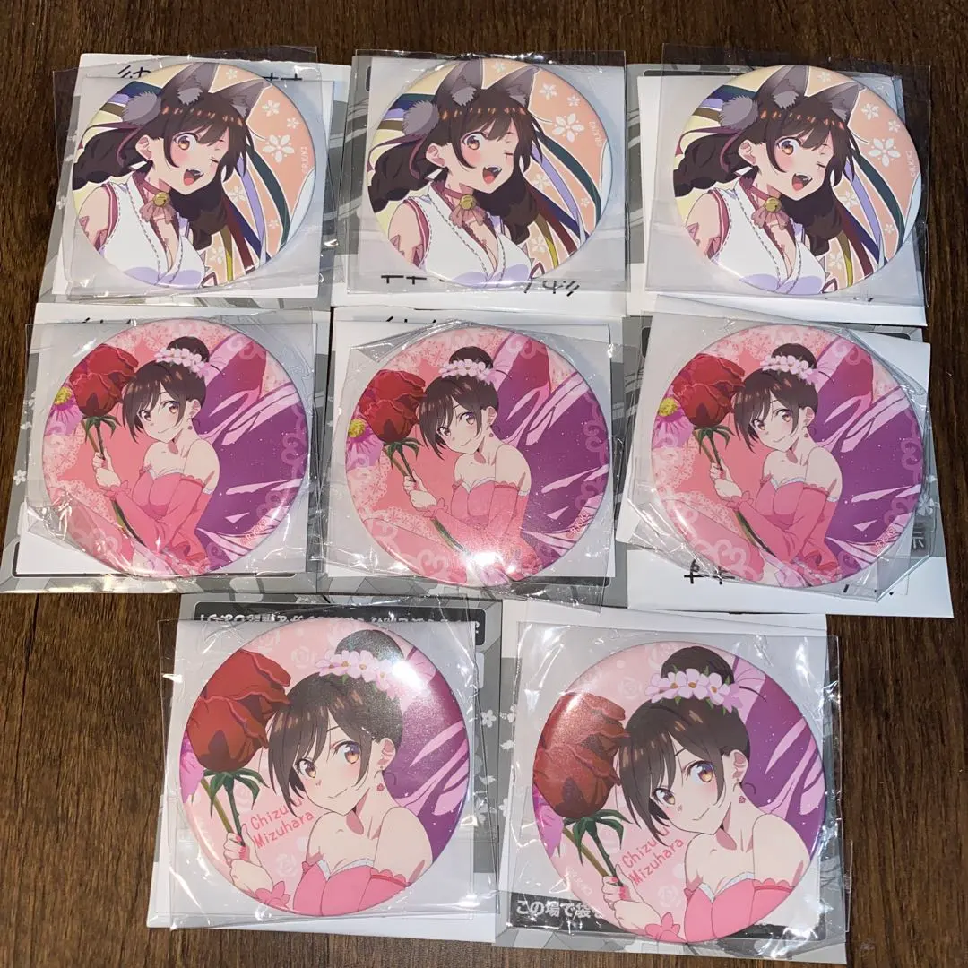 Thumbnail of Rent-a-Girlfriend Dream Can Badge Chizuru Mizuhara Can Badge [8 pieces]