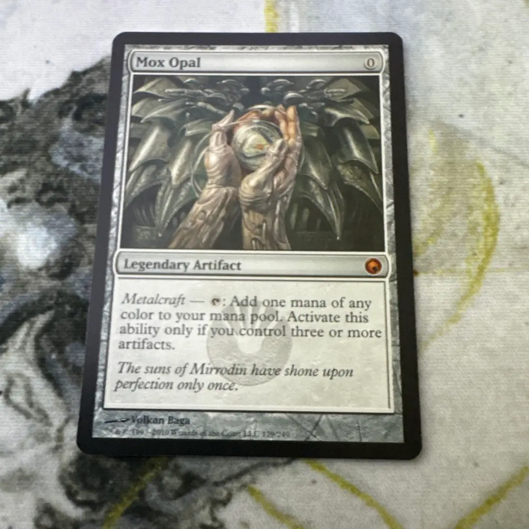 オパールのモックス mox opal 旧枠 foil 4枚セット SLD オパールのモックス mox opal 旧枠 foil 4枚セット SLD