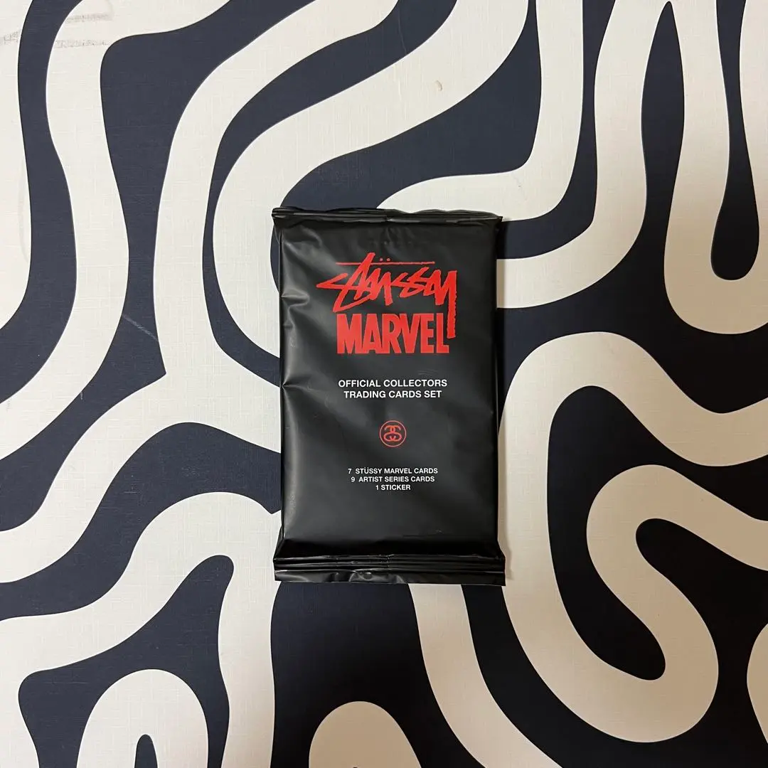 STUSSY marvel コラボトレカ Stussy Marvel Collaboration Official Collectors Trading
