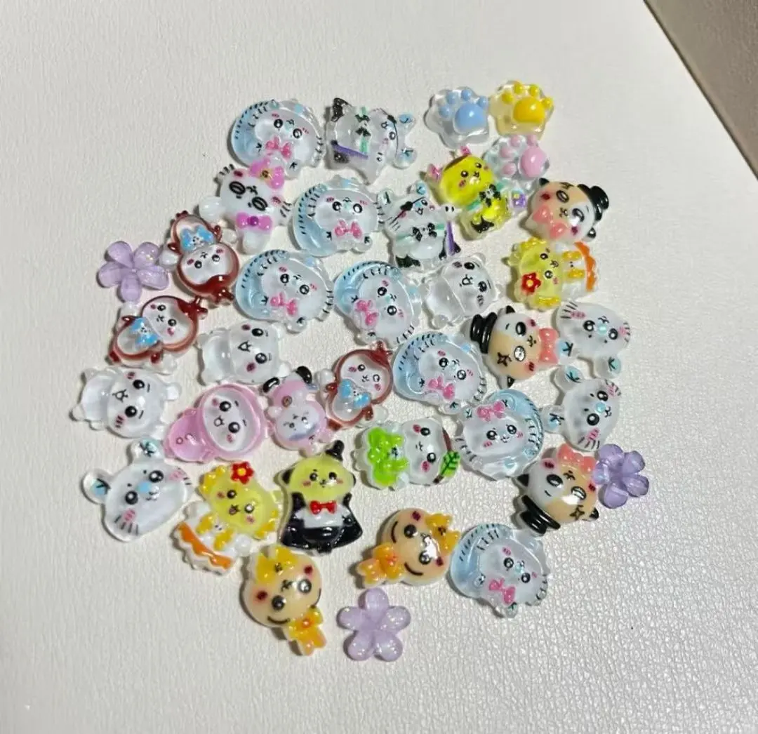 Thumbnail of Animal Character Nail Parts Set - 50+ Pieces