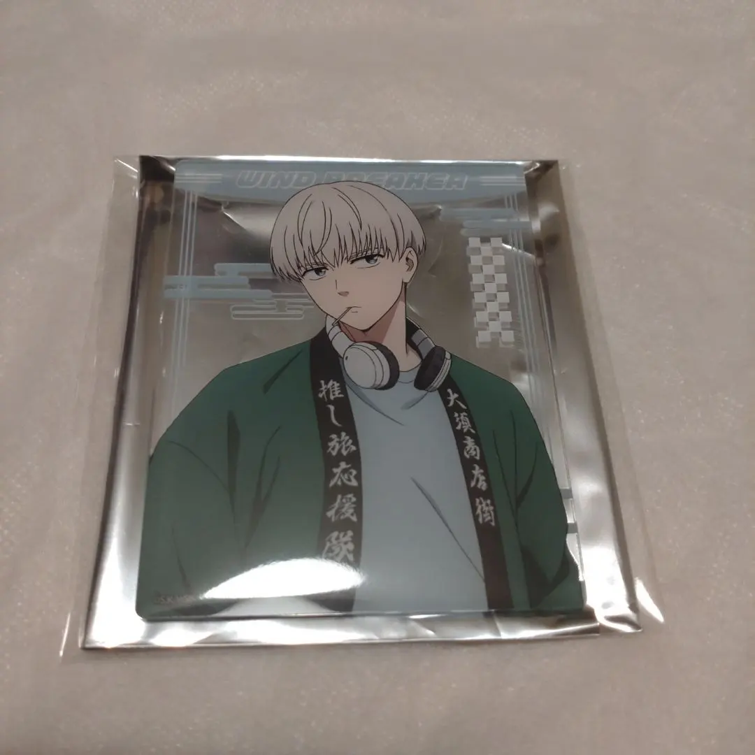 Thumbnail of WIND BREAKER Winbre Oshitabia Acrylic Card, Ren Kaji