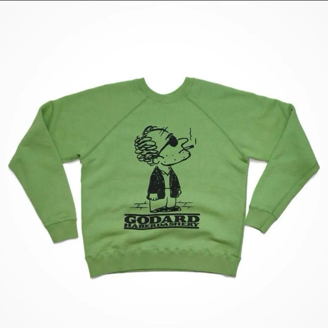 Godard haberdashery スウェット レッド CrewNeckSweat-Red-01?$VS_1500$