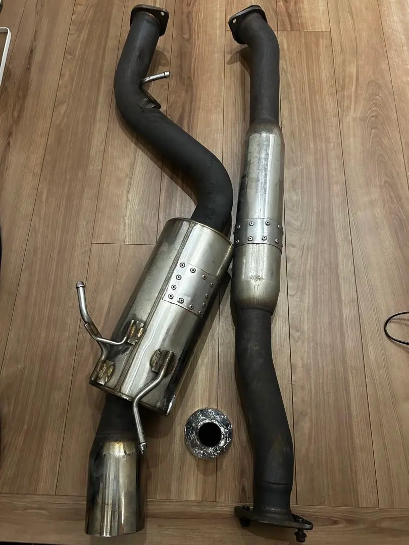 GRB GRF ワンオフマフラー 可変バルブ付き ※引き取り限定