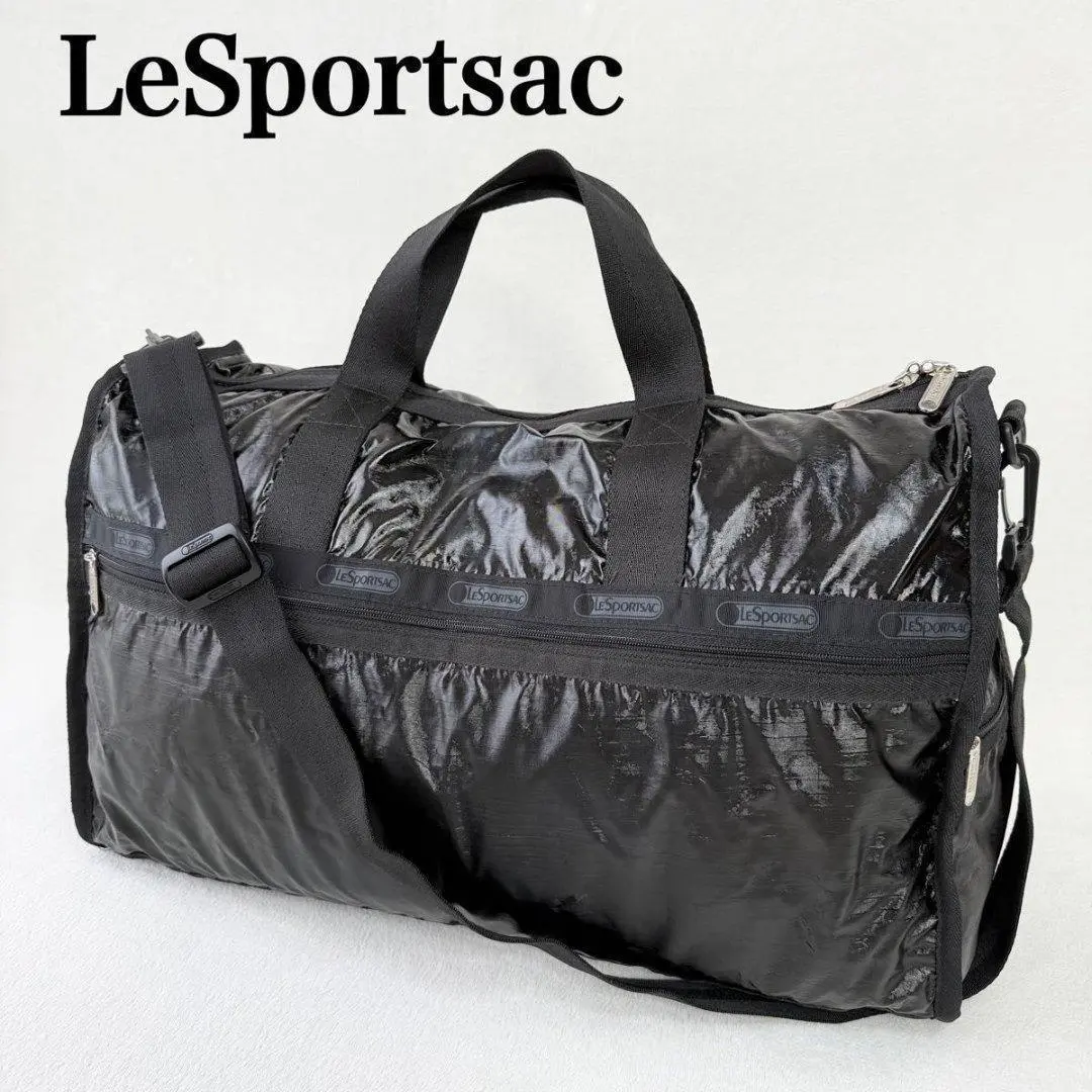 Thumbnail of 【Excellent Condition】LeSportsac Boston Bag Large Weekender 2-way Black