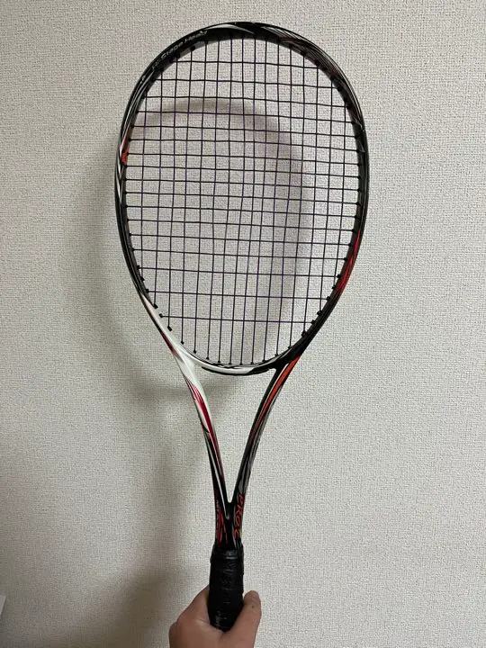 SCUD PRO-C 0U 赤　DEMO ミズノ(MIZUNO) ソフトテニスラケット 前衛向け SCUD PRO-C