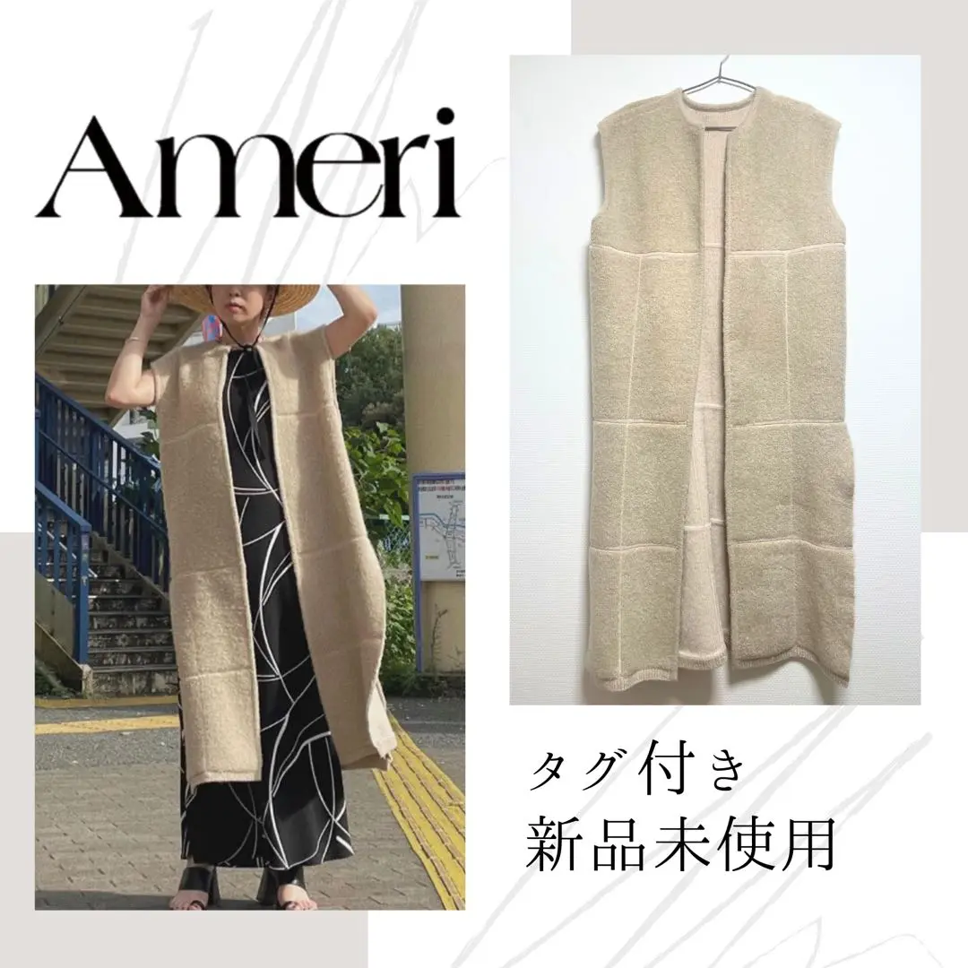 ジャケット・アウター MOUTON LIKE KNIT VEST 2025年最新】mouton like knit vestの人気アイテム - メルカリ