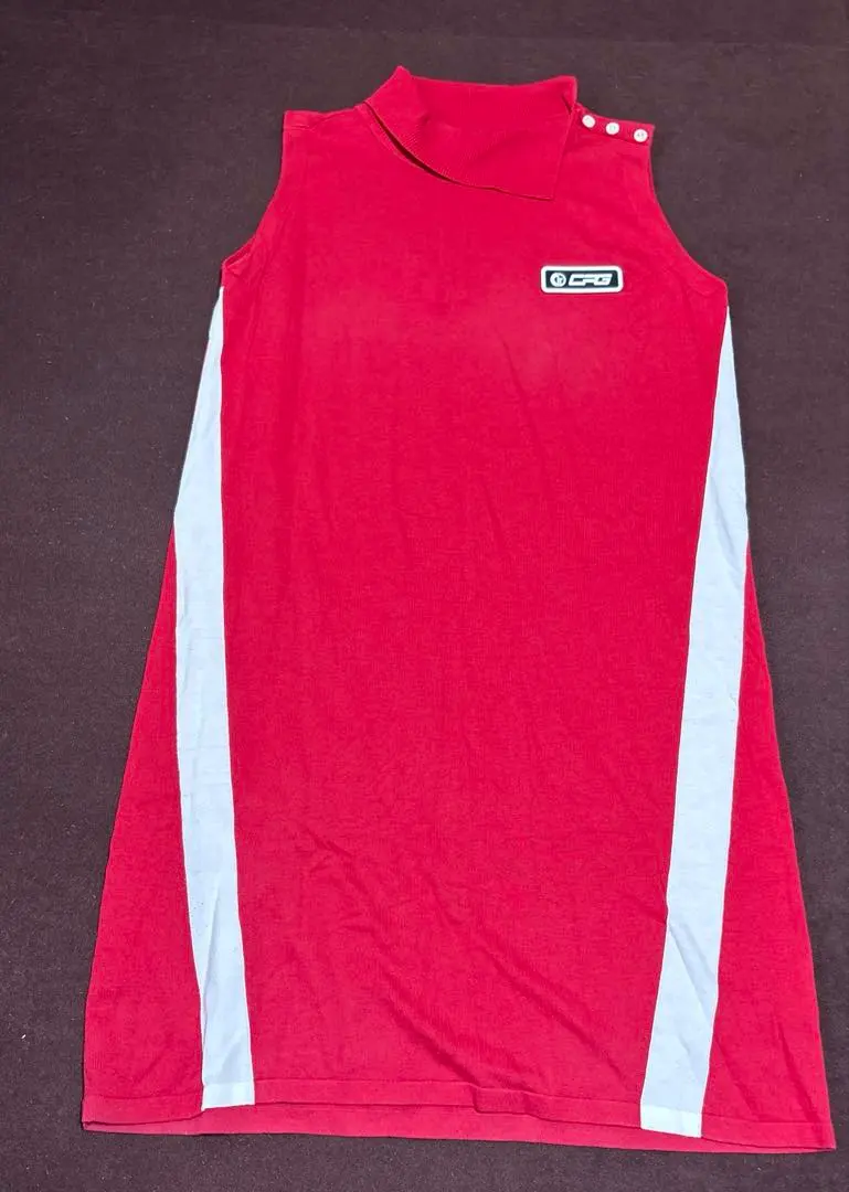 降價‼️1~2天發貨‼️CPG GOLF紅色無袖連衣裙 的縮圖