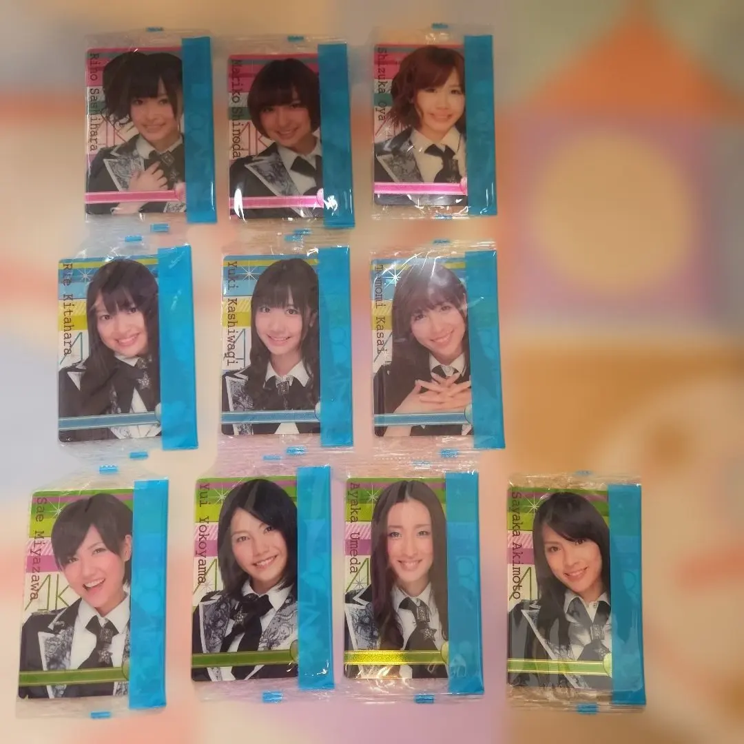 Thumbnail of [New] AKB48 Idol Talent Cards - Set of 10!