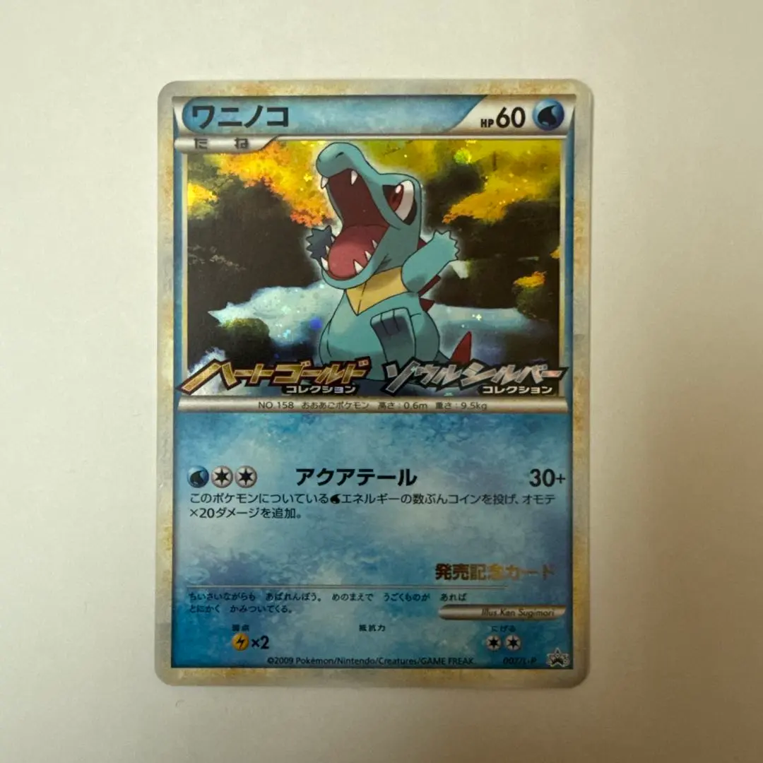 2025年最新】ポケモンカード ワニノコ 007/L-P プロモの人気