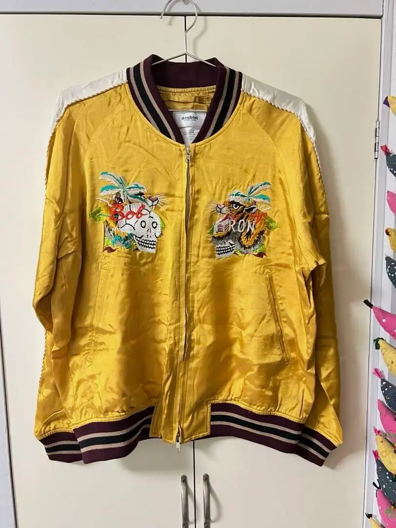 【超希少】doublet ダブレット カオス刺繍スーベニアジャケット/スカジャン doublet カオス刺繍ジャケット スカジャン｜Yahoo!フリマ（旧
