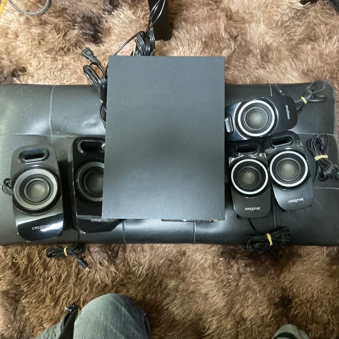 未使用品　スピーカー　CREATIVE IN-T6300 BLACK Amazon.co.jp: Creative 5.1ch マルチチャンネル PCスピーカー