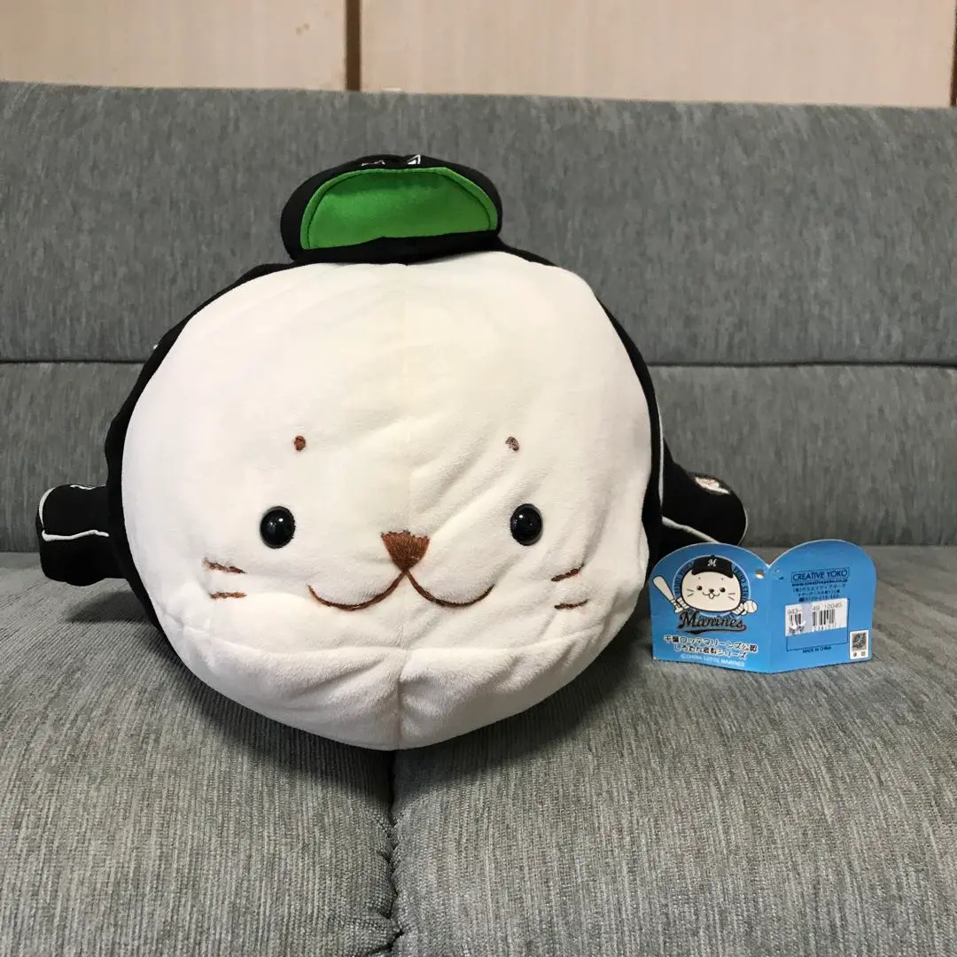千葉ロッテマリーンズ　しろたん　ぬいぐるみ　マスコット　キーホルダー 千葉ロッテマリーンズ しろたん ぬいぐるみ キーホルダー
