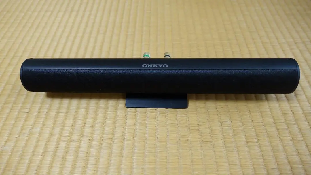 ONKYO センタースピーカー D-077C(B)スピーカーケーブル(3m)付き