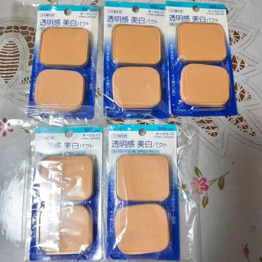 資生堂 セルフィット ナチユラル フィニッシュファンデーションOC10✖️6個 セルフィット 資生堂 ナチュラルフィニッシュファンデーション