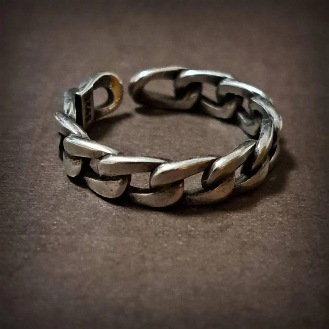 Thumbnail of Silver925 Stamped Mexican Ring Silver Men's Accessory Ring