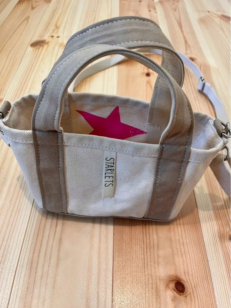新品⭐︎STARLETS⭐︎スターレッツ⭐︎横長トートバッグ　帆布　ブラック STARLETS｜スターレッツ｜レディース【 公式通販サイト ROCOCO