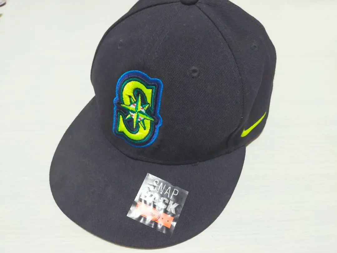 90s OLD NIKE シアトルマリナーズ キャップ 在原みゆ紀着 レア
