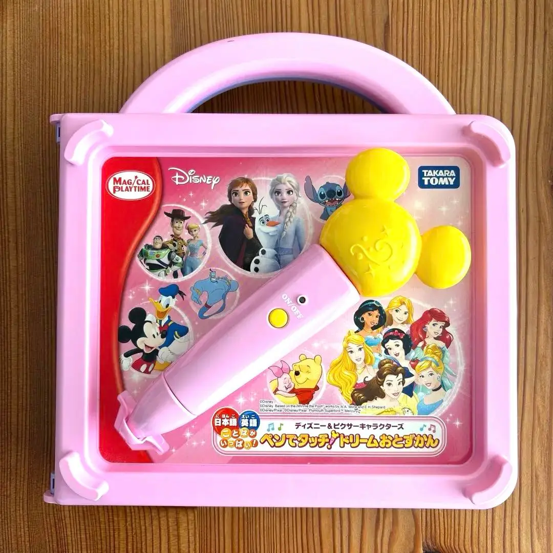 新品未使用　ペンでタッチ　ドリームおとずかん　プリンセス Takara Tomy - ペンでタッチ ドリームおとずかん ディズニー