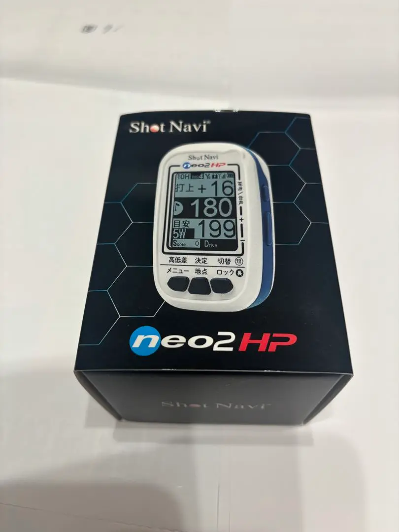 ゴルフGPSナビ　Shot Navi　NEO2HP 新品未開封 1年保証付 ShotNavi 【アウトレット/箱つぶれ】ショットナビ ネオ2hp