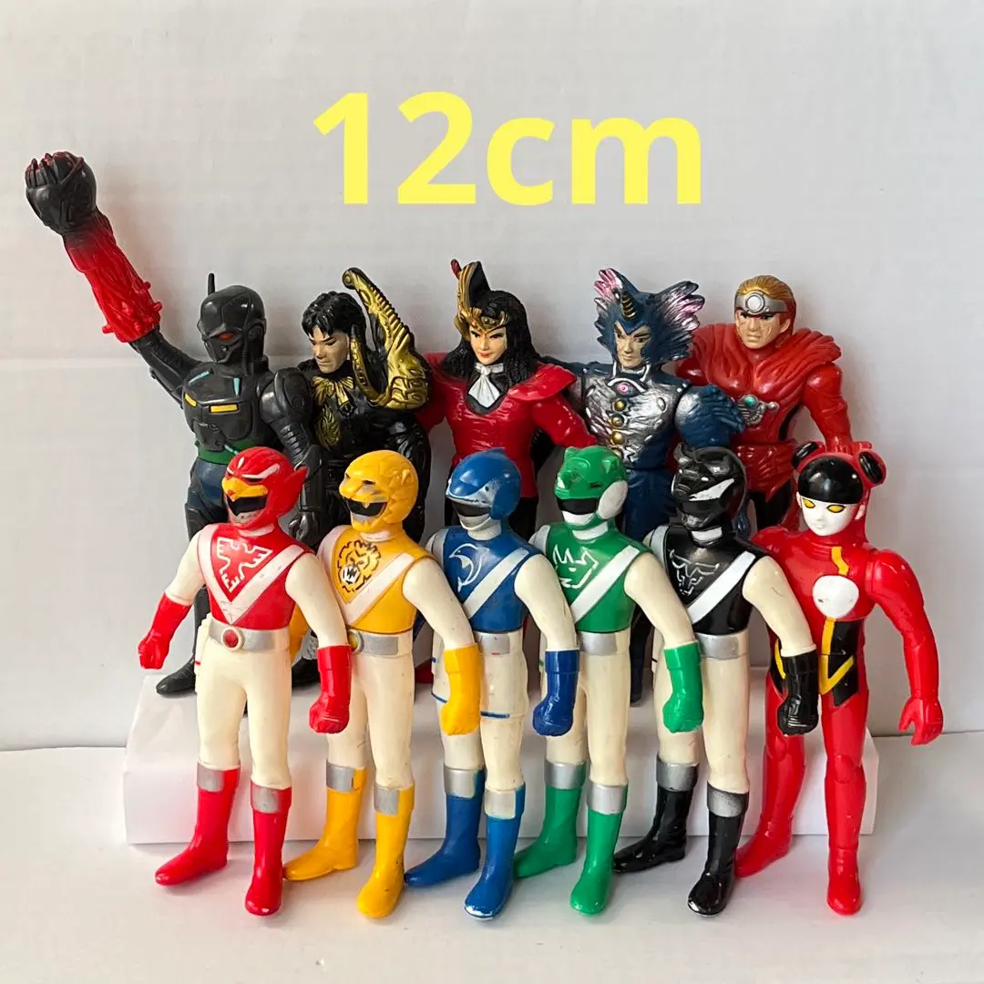 ☆ライブマン ソフビ 10体セット☆ ライブマン ソフビ 10体セット