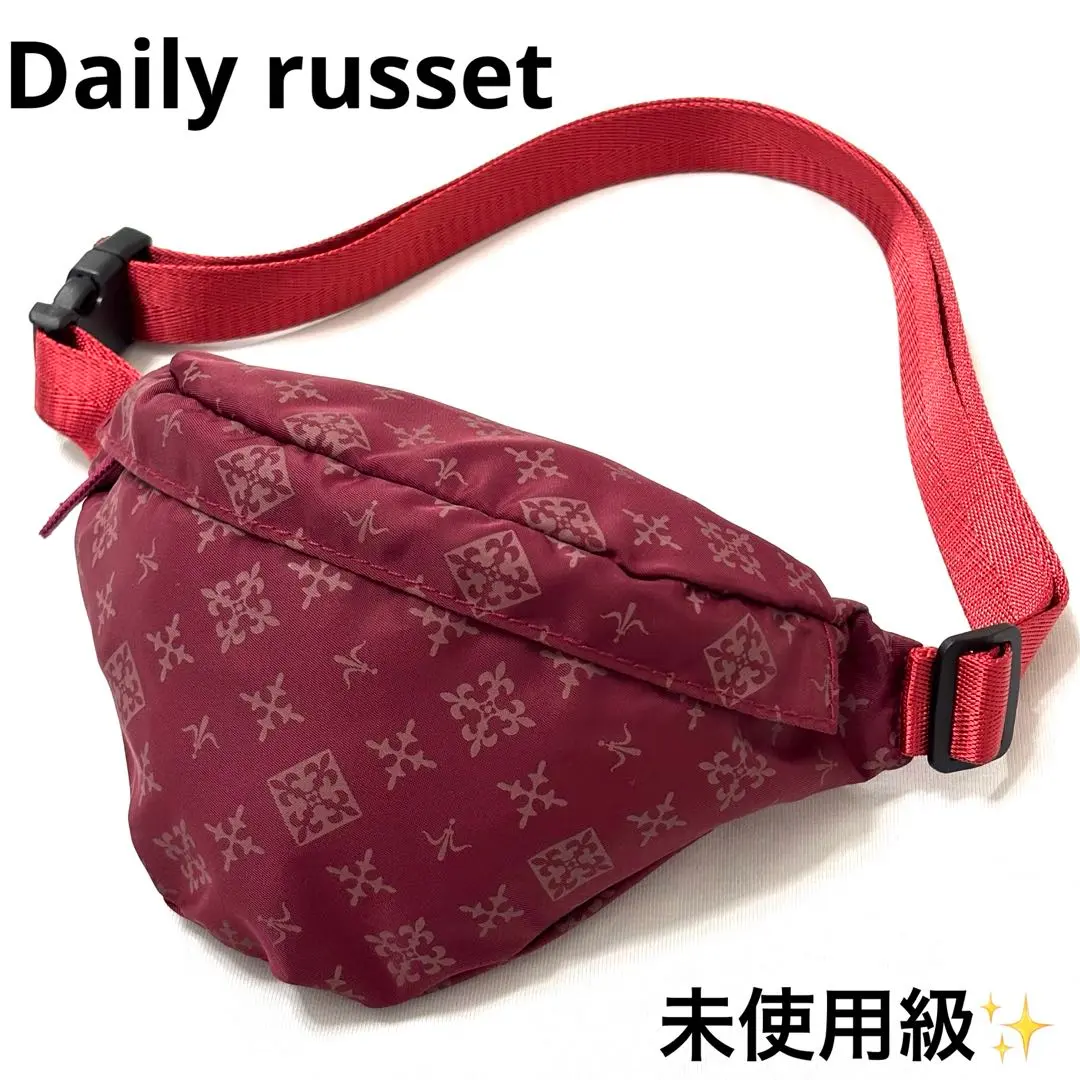 ほほ未使用 russet ラシット ウエストポーチ ボディバッグ ほほ未使用 russet ラシット ウエストポーチ ボディバッグ