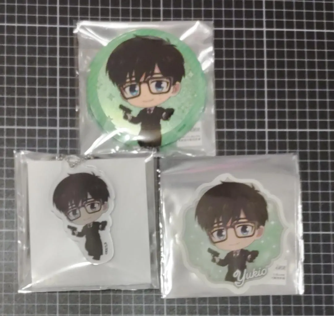 Thumbnail of Blue Exorcist Petit Chara 3-piece Set (No Acrylic Stand) ★ Yukio Okumura