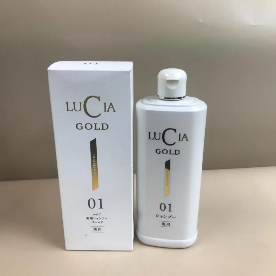 【未開封 美品】ルチア　薬用シャンプー　ゴールド　01　345ml　A00105 1073x465_ea1e9d427fb5664c32c51