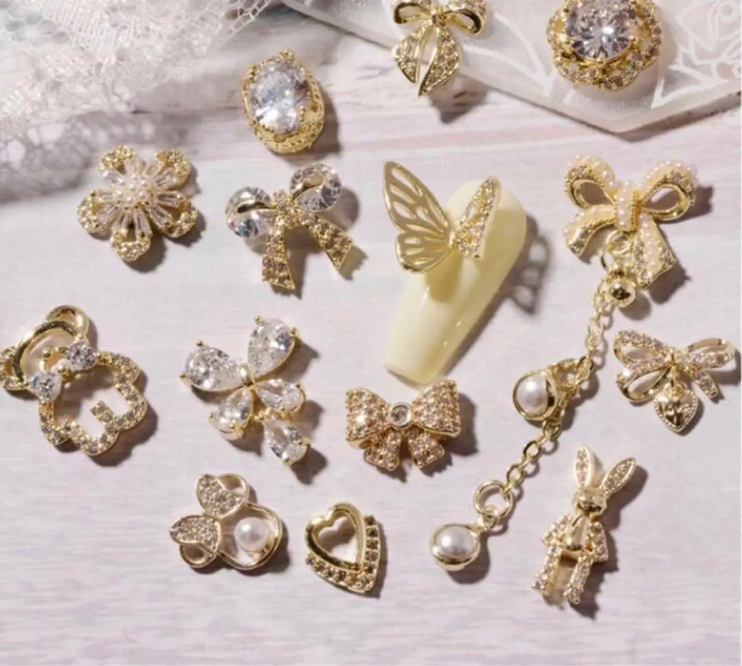 Thumbnail of Easy to Apply: Nail Jewelry Rhinestones 3D Self-Nail