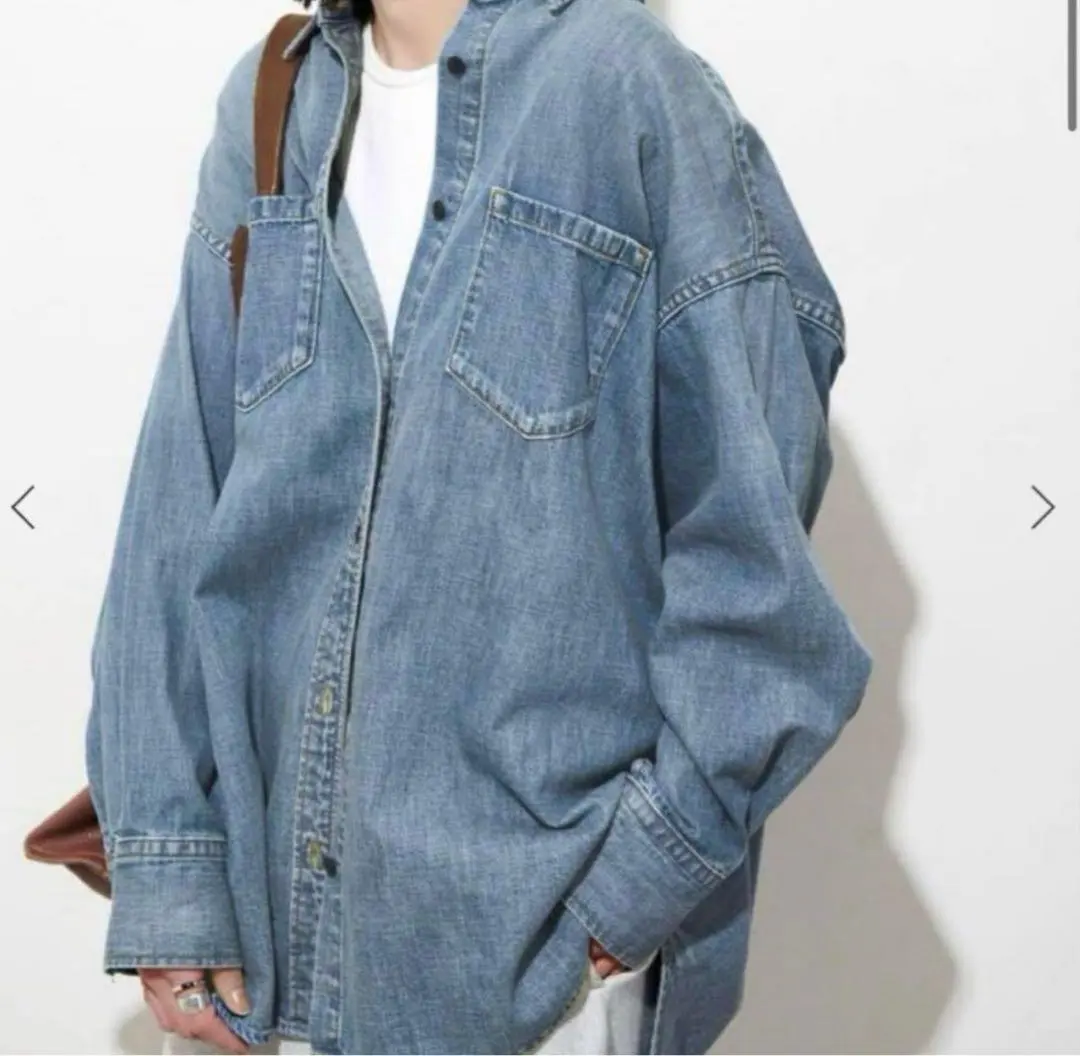 JOURNAL STANDARD 輕磅牛仔襯衫 的縮圖