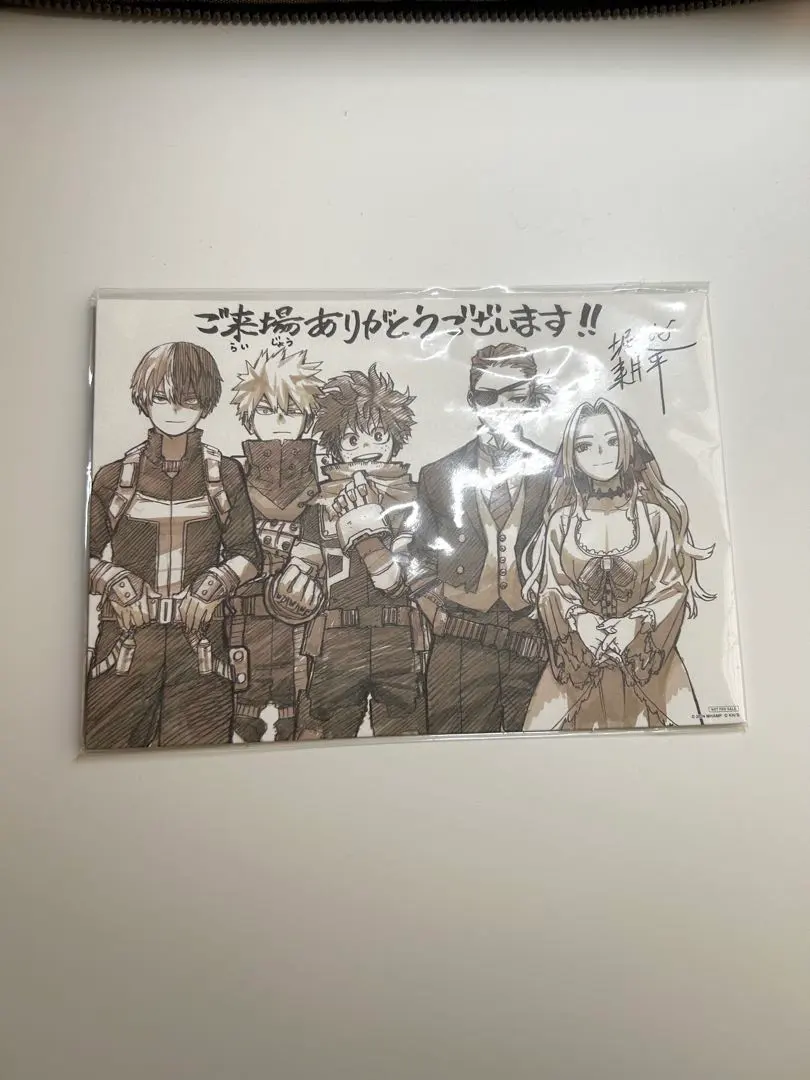 2025年最新】ヒロアカ サイン色紙の人気アイテム - メルカリ