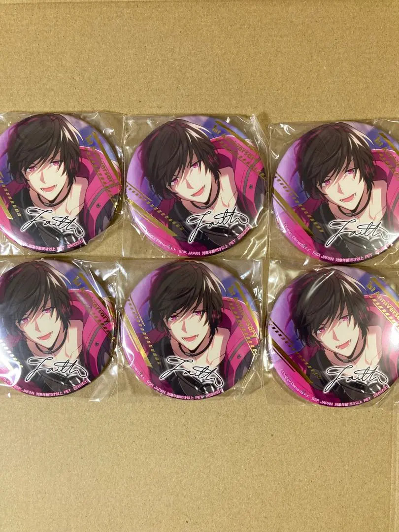 Thumbnail of Helios Rising Heroes Foil-Pressed Can Badges Face-Beams - 11 pieces