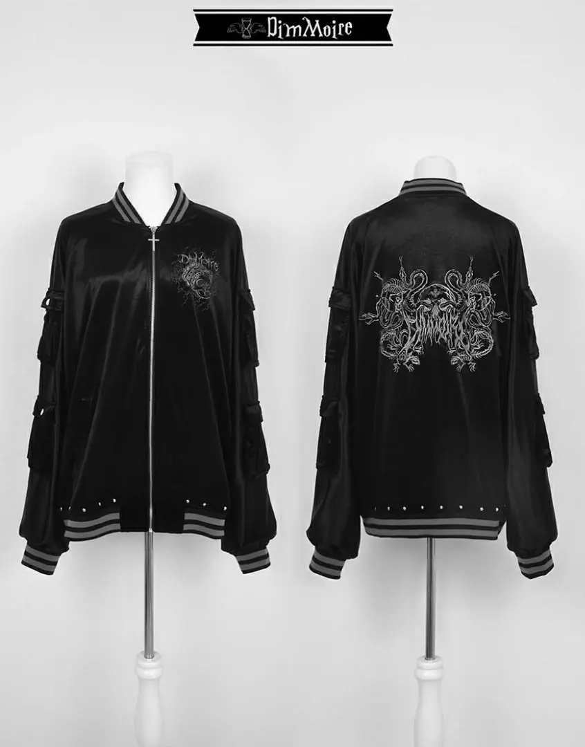 Dimmoire ディムモアール　スタジャン　ブラック 2025年最新】ディムモアール スカジャンの人気アイテム - メルカリ