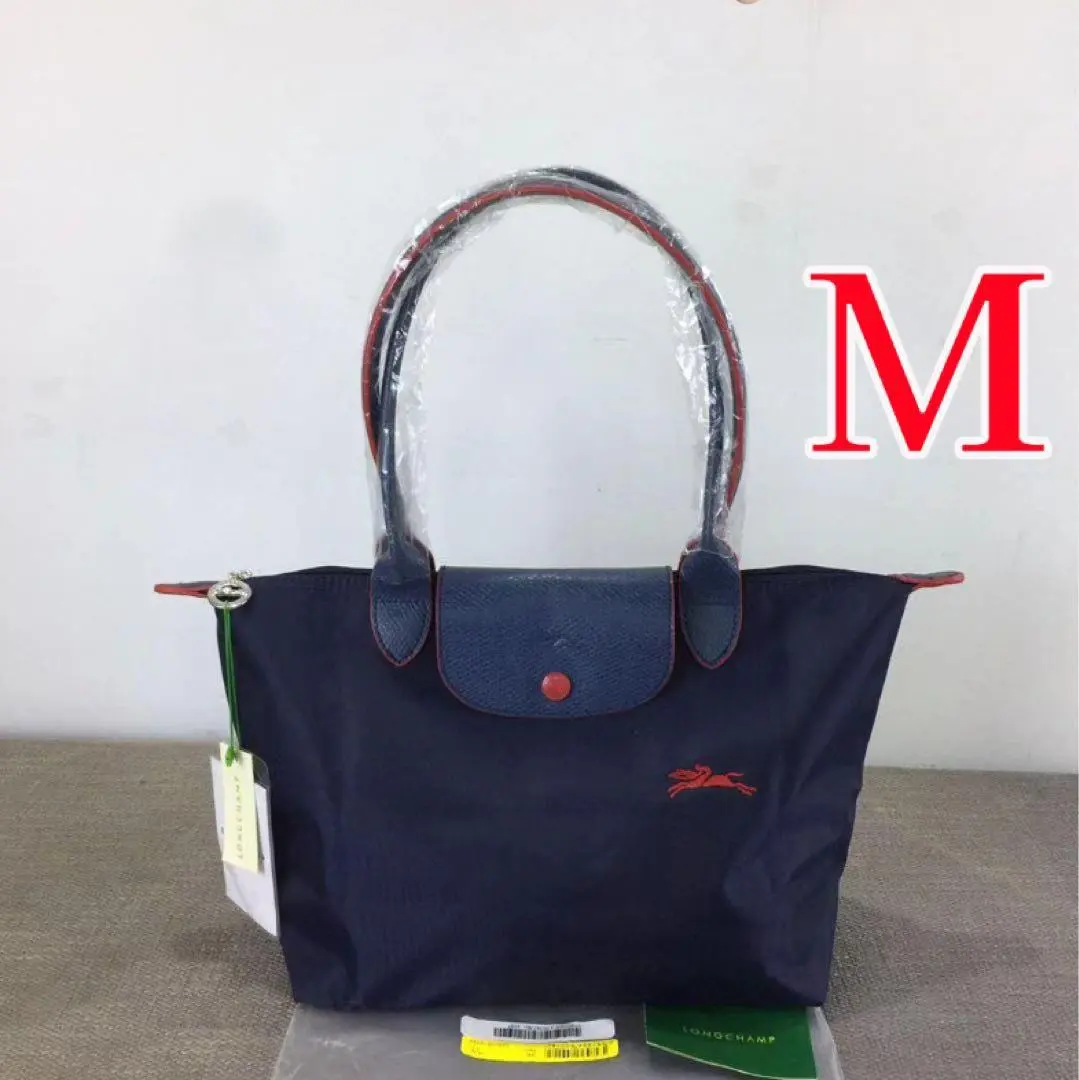 Thumbnail of New LONGCHAMP Le Pliage Club Tote Bag M Navy