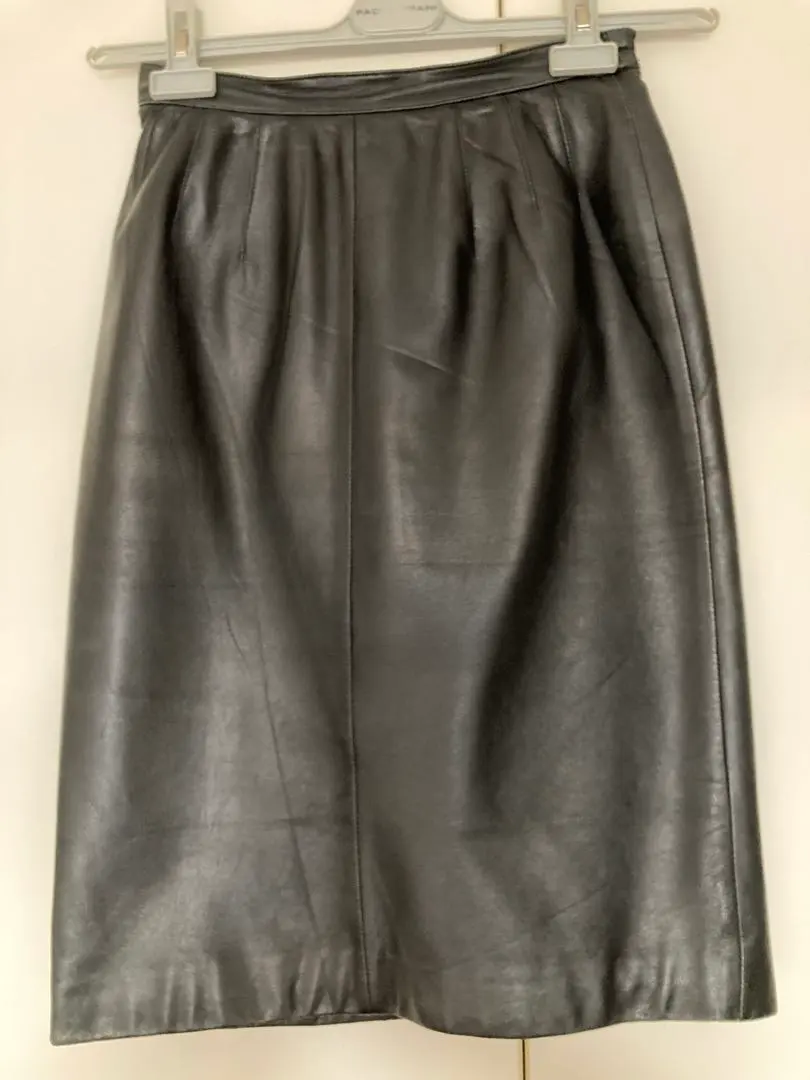 Thumbnail of Lamb leather skirt, sheepskin, CORDIER