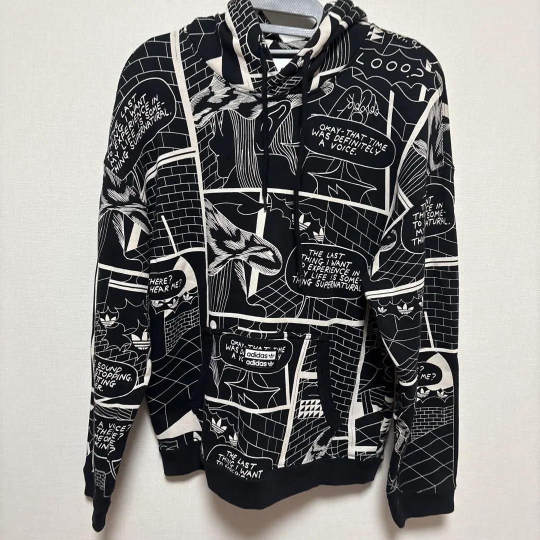 Thumbnail of Adidas Comic Print Hoodie, Size S