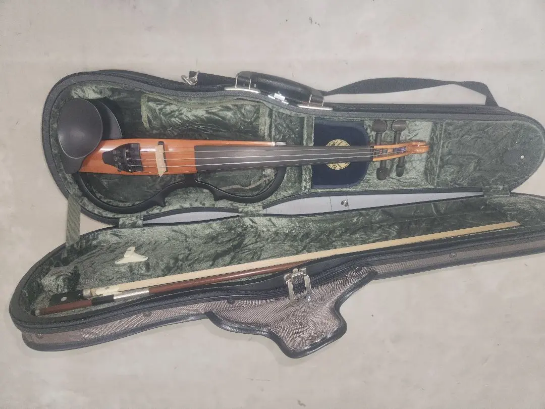 YAMAHA SV-100 Electric Silent Violin Brown Good HP | eBay