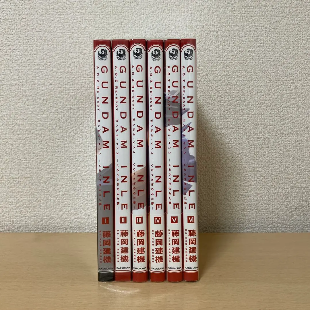 GUNDAM INLE ガンダム インレ 全巻 完結 セット くろうさぎのみた夢 A.O.Z RE-BOOT GUNDAM INLE ガンダム・インレ ‐くろうさぎのみた