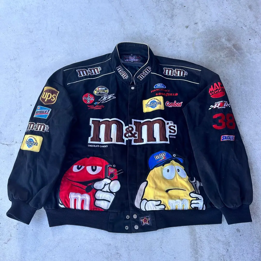 古着 90年代 TH DESIGN M&M'S エムアンドエムズ NASCAR ナスカー