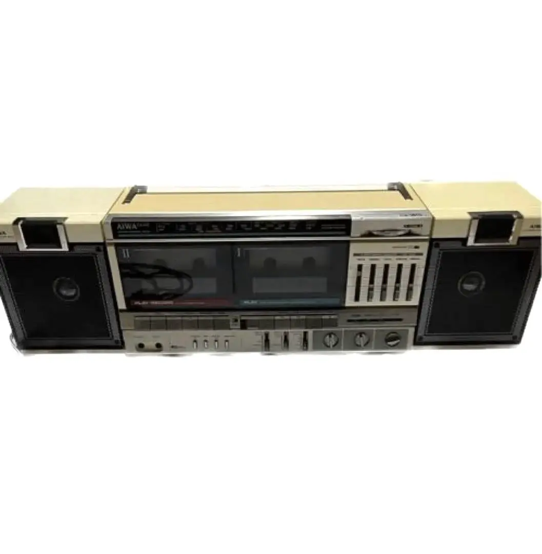 AIWA CA-W2 昭和 レトロ ラジカセ オーディオ機器 ラジオ 公式通販サイト - ファッション 通販 AIWA CA-W2 昭和 レトロ