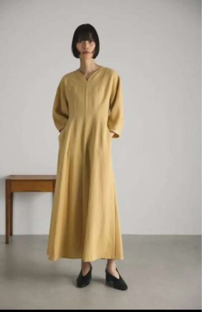 Thumbnail of STYLEMIXER Yellow Long Dress S