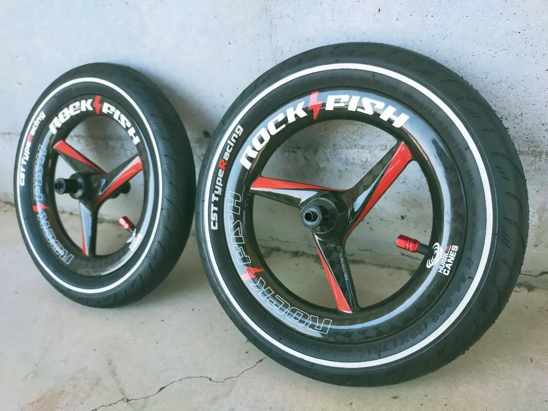 ランバイク　ホイール　中古　12インチ　ロックフィッシュ　タイヤ　スリックタイヤ ランバイク ホイール 12インチ ロックフィッシュ タイヤ