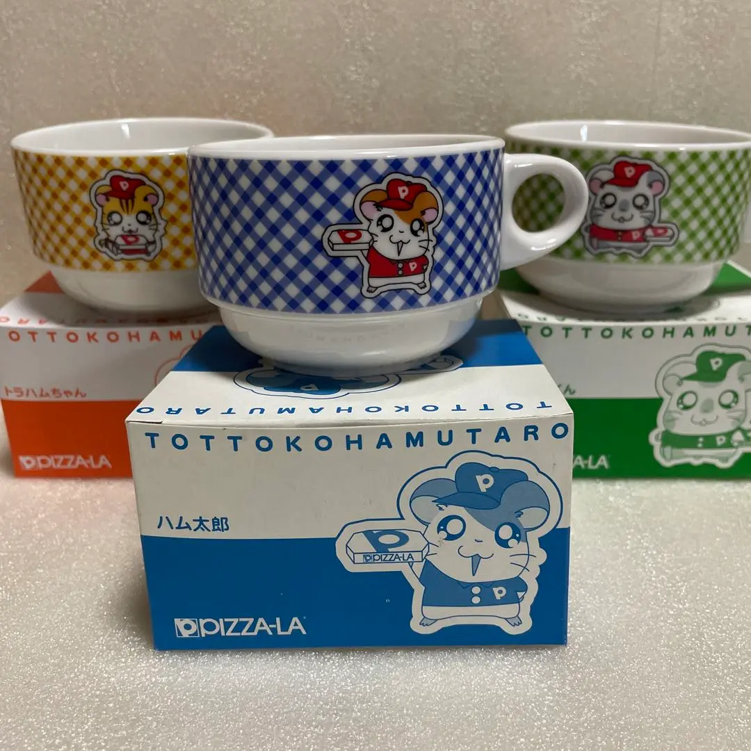 【匿名配送】とっとこハム太郎　ミスタードーナッツ　ピザーラ　非売品セット 匿名配送】とっとこハム太郎ミスタードーナッツピザーラ非売品セット