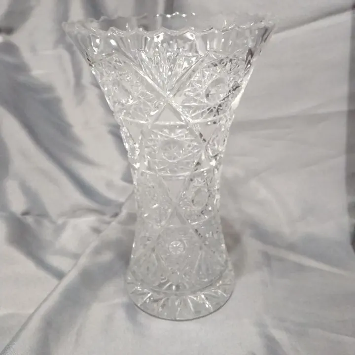 Thumbnail of Czech-made Bohemian Glass Vase