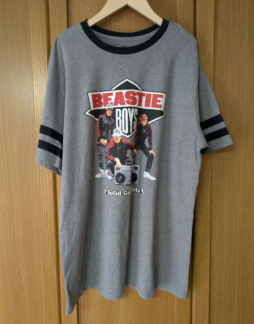 00s  BEASTIE BOYS Tシャツ　L 美品 Anvil - 00s Beastie Boys ビースティーボーイズ バンドTシャツ