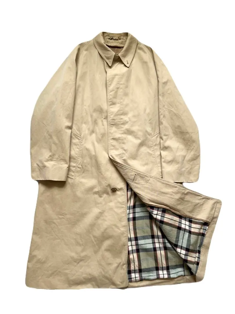 希少 ポールスチュアートトレンチコート 1枚袖ロングタマムシ色大きいサイズXL 希少 ポールスチュアートトレンチコート 1枚袖ロングタマムシ色