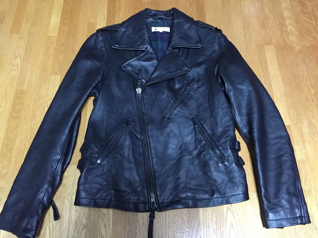 90年代　DUFFER ダファー　英国製　ライダースJK Sサイズ 90年代 DUFFER ダファー 英国製 ライダースJK Sサイズ