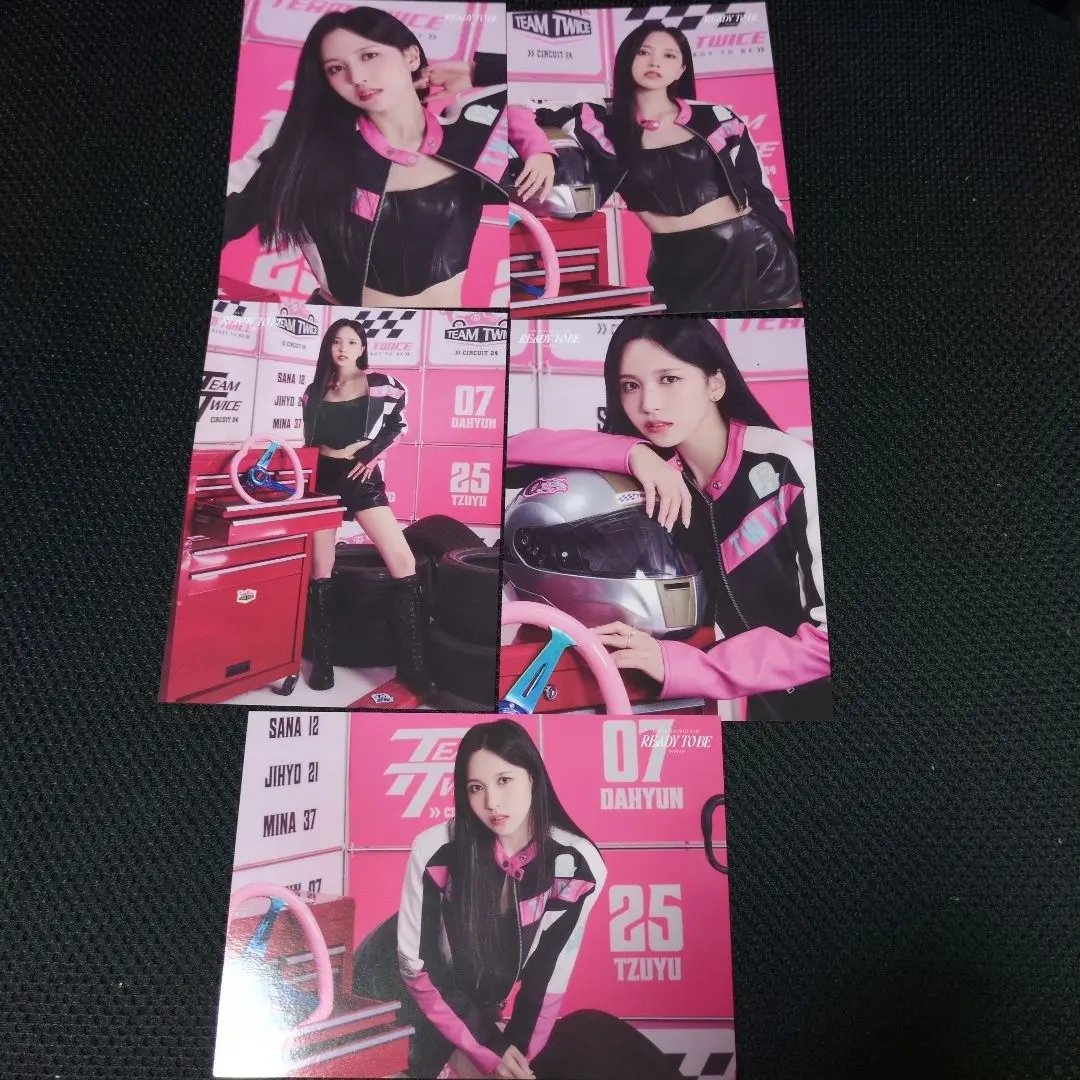 Thumbnail of TWICE Mina LENTICULAR CARDS "Ready to Be" 5-Card Set (Complete)