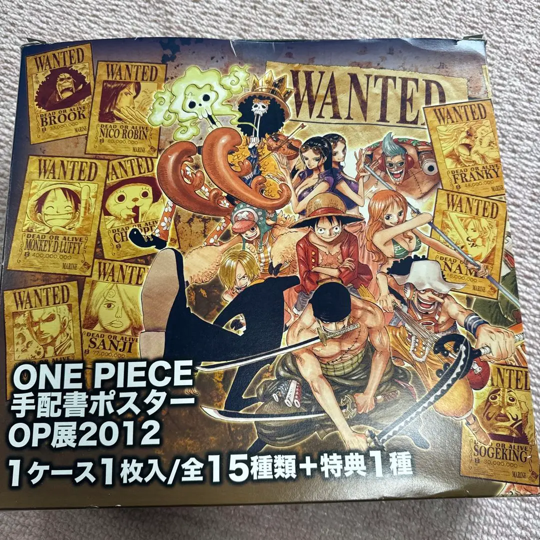 2025年最新】ワンピース 手配書ポスター OP展2012の人気アイテム