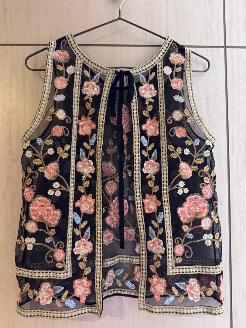 ne Quittez pas - お値下【新品未使用 】ヌキテパ サラアマリカ ベスト Border Knit Top | Pasand by ne Quittez pas | パサンドバイ